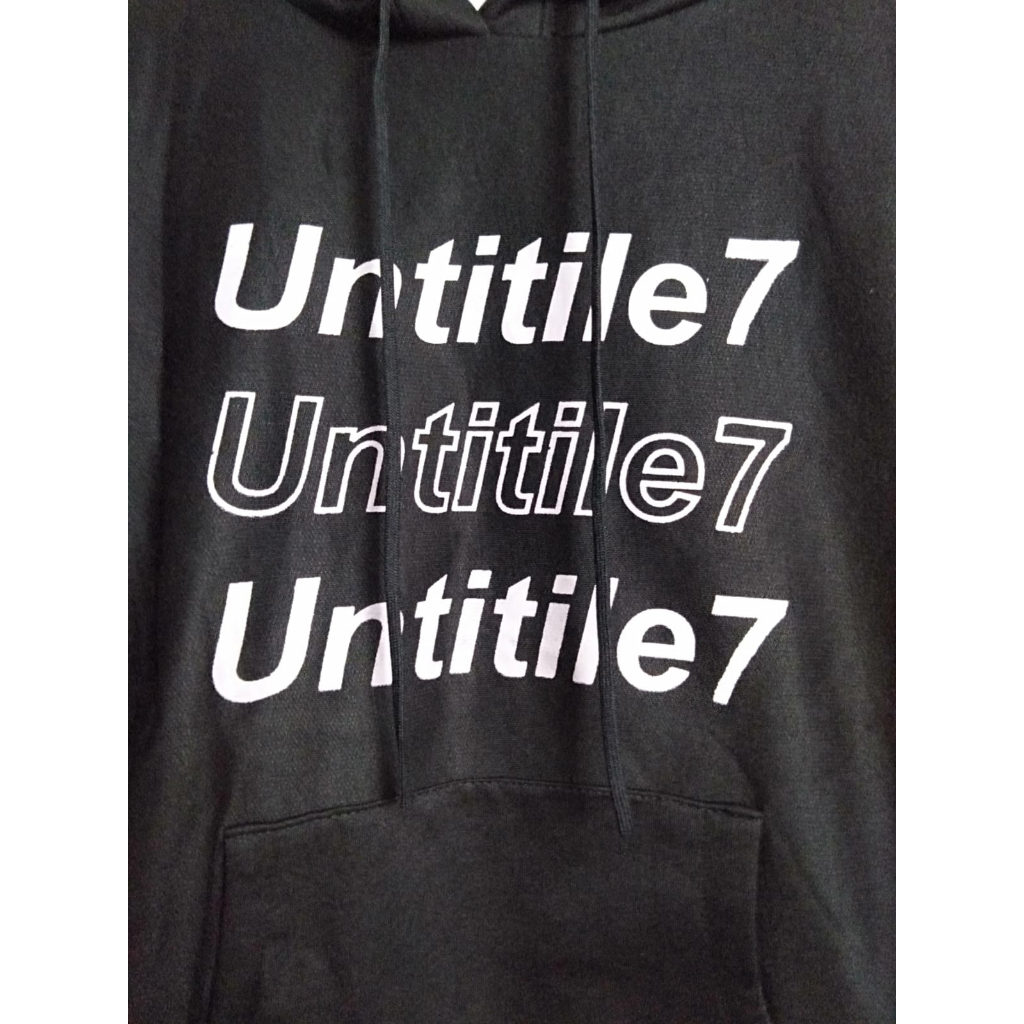 Hoodie Untitile 7 Bahan Fleece