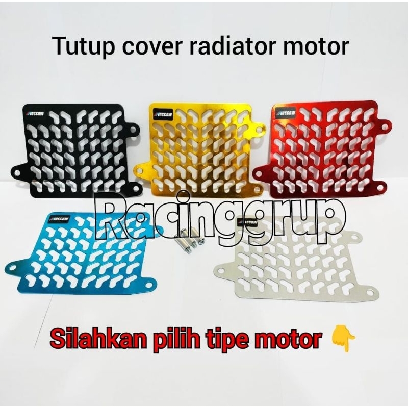 TUTUP COVER VARIASI RADIATOR HONDA VARIO 125 150 ADV PCX ANTI KARAT