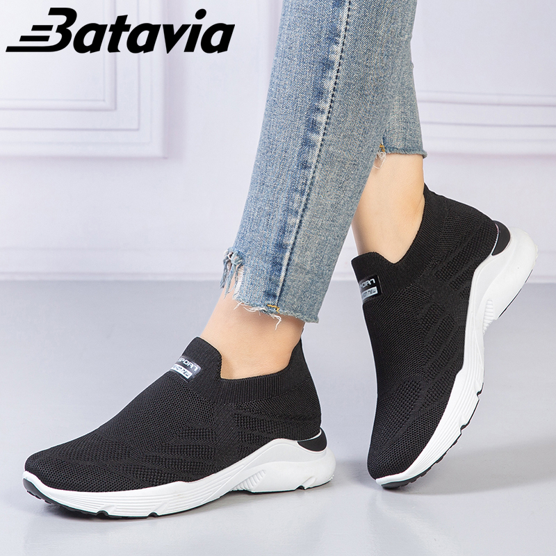 Batavia SIZE 37 ​Sepatu wanita Murah terbaru bernapas sepatu wanita kasual sneakers nyaman fashion sepatu wanita