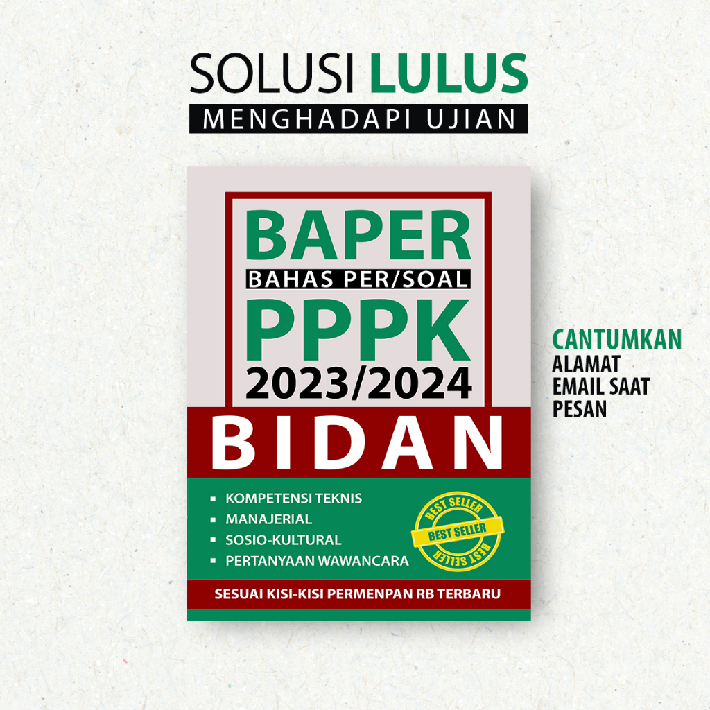 Bahas Per Soal PPPK BIDAN 2023