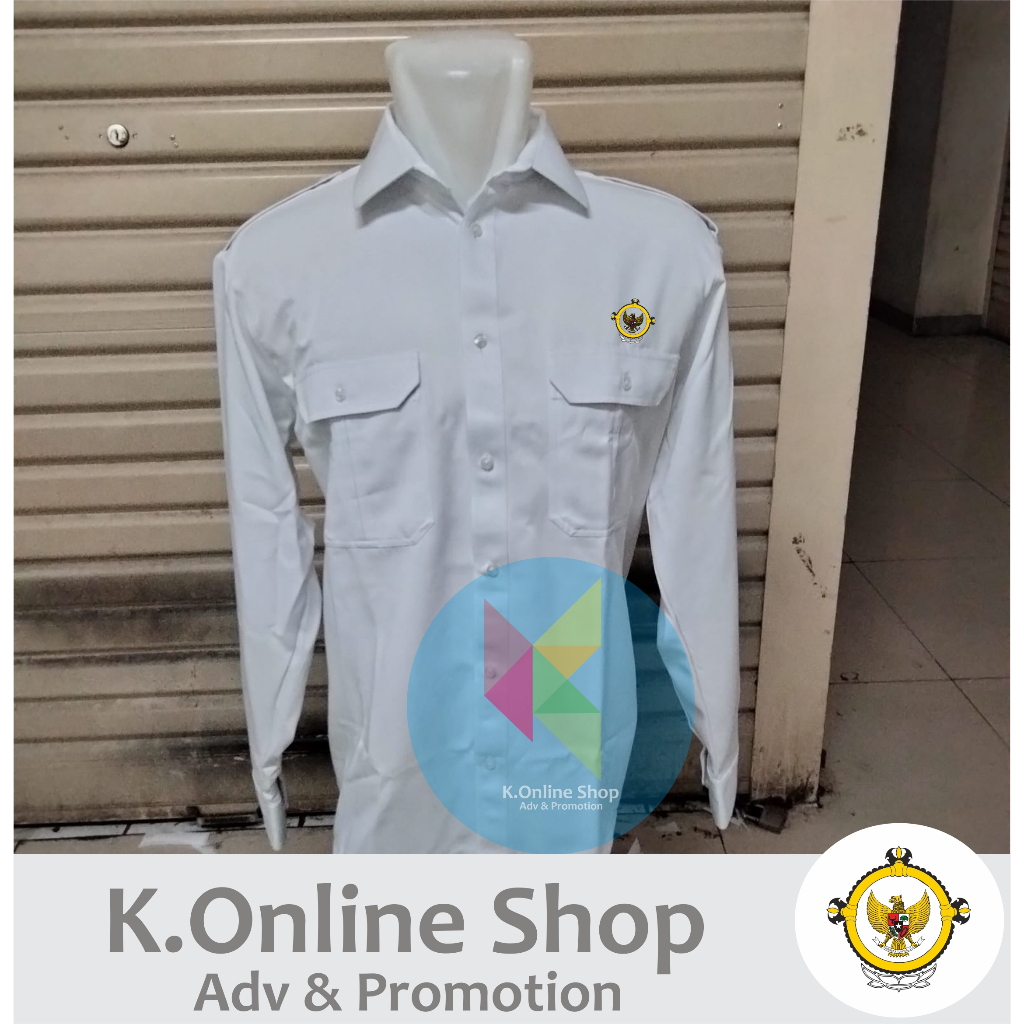 kemeja BPK RI seragam BPK RI baju BPK RI lengan Panjang