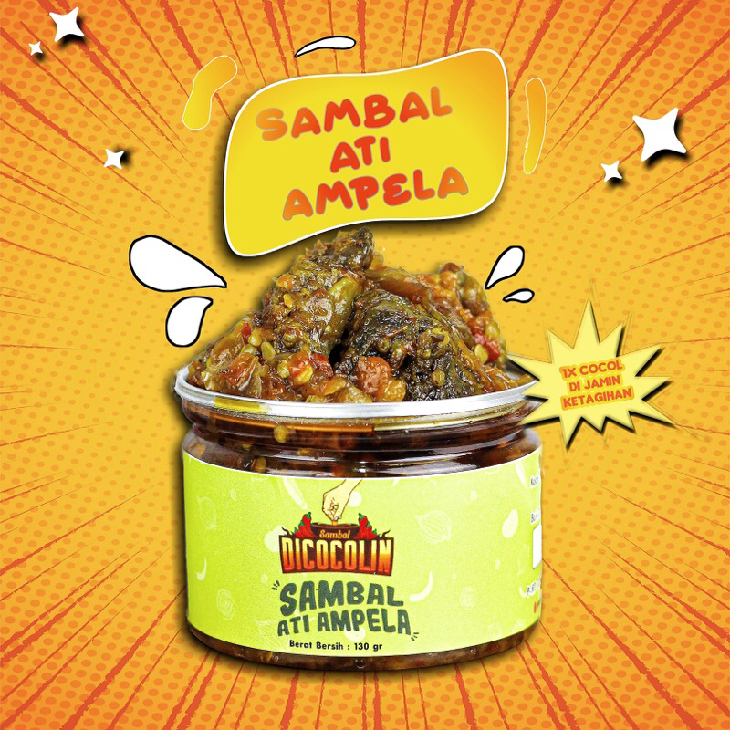 

SAMBAL ATI AMPELA DICOCOLIN