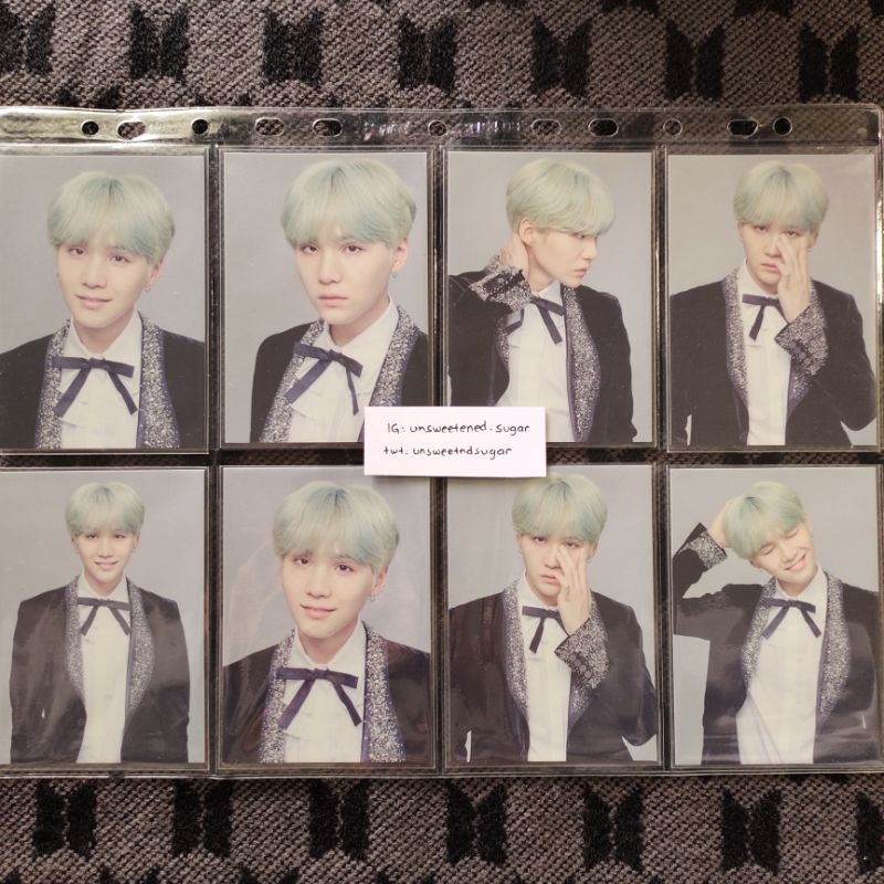 ❌ BOOKED❌ MPC BTS SUGA YOONGI WINGS TOUR FINAL SET TAKE ALL