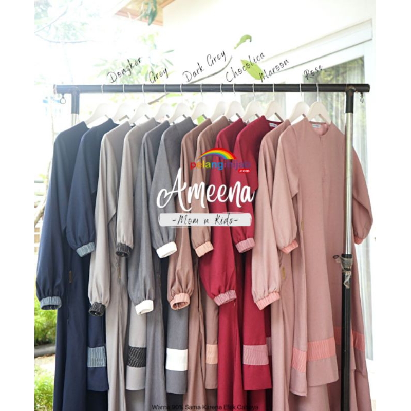 Pelangi Hijab Gamis Syari Wanita Remaja Dewasa Muslimah Ori Jakarta