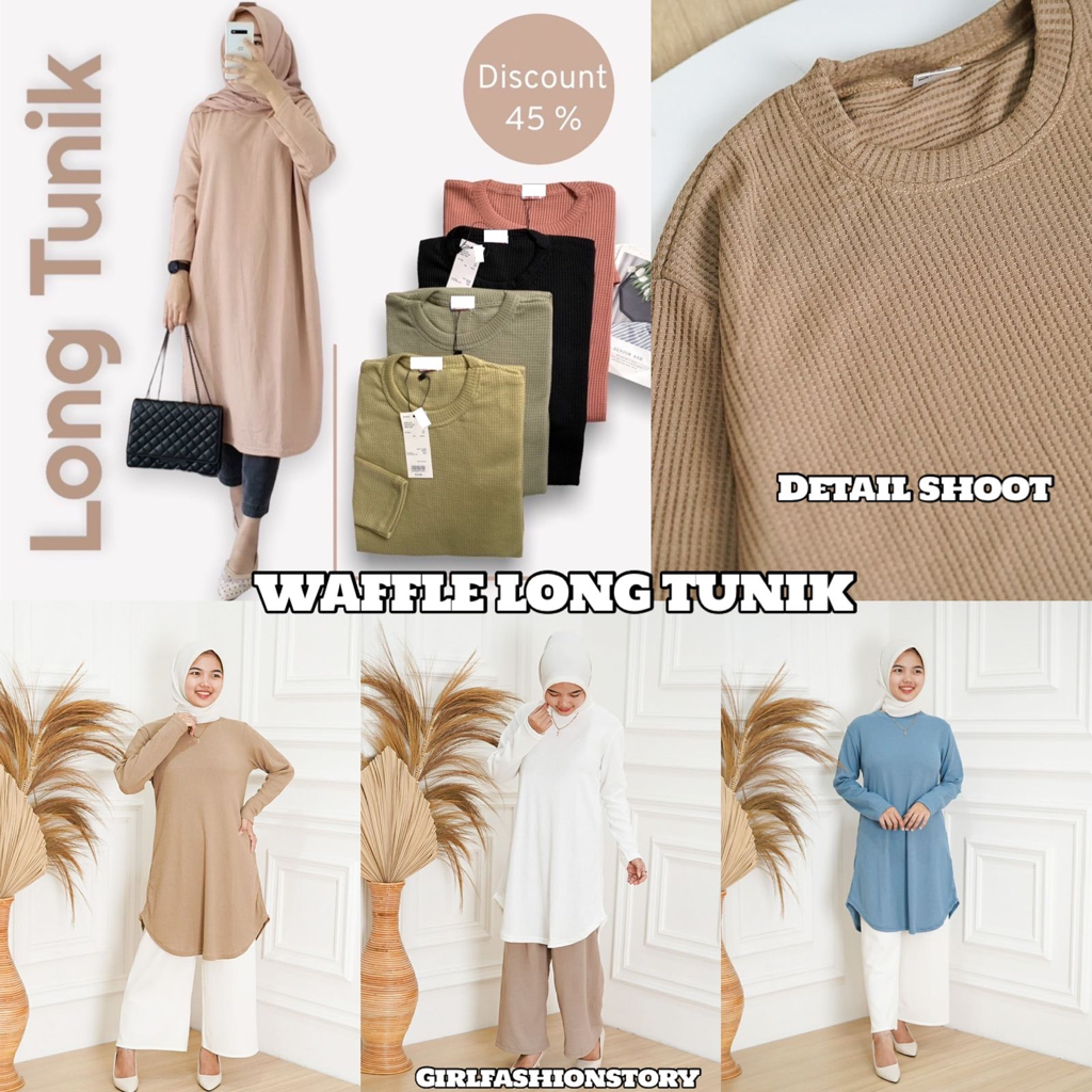 GFS WAFFLE LONG TUNIK