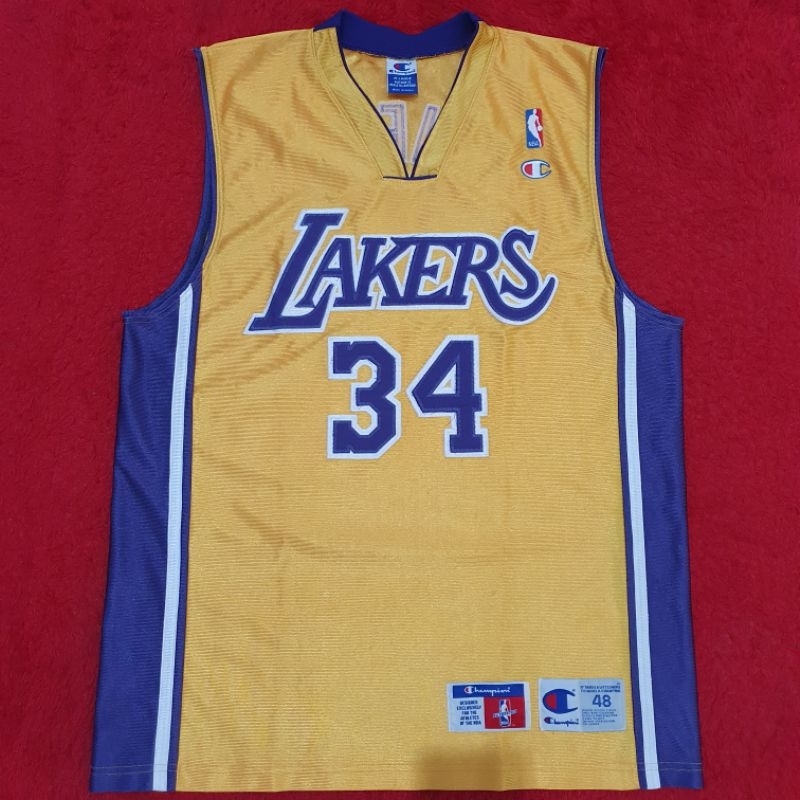 Jersey Basket NBA Lakers x Champion..82 x 62