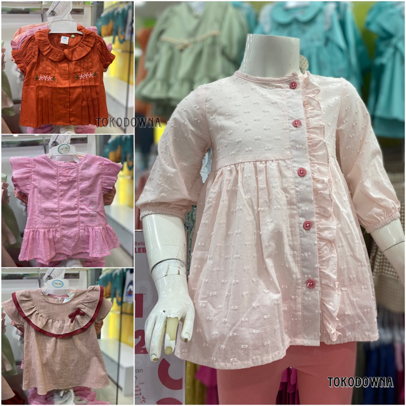 Blouse/atasan anak perempuan PIPINIKO (3bulan-3tahun)