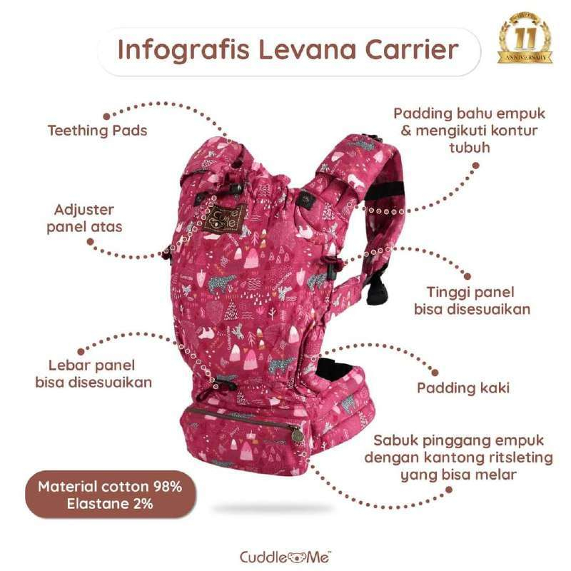 Levana Carrier Cuddleme Levana Air Carrier Cuddle Me