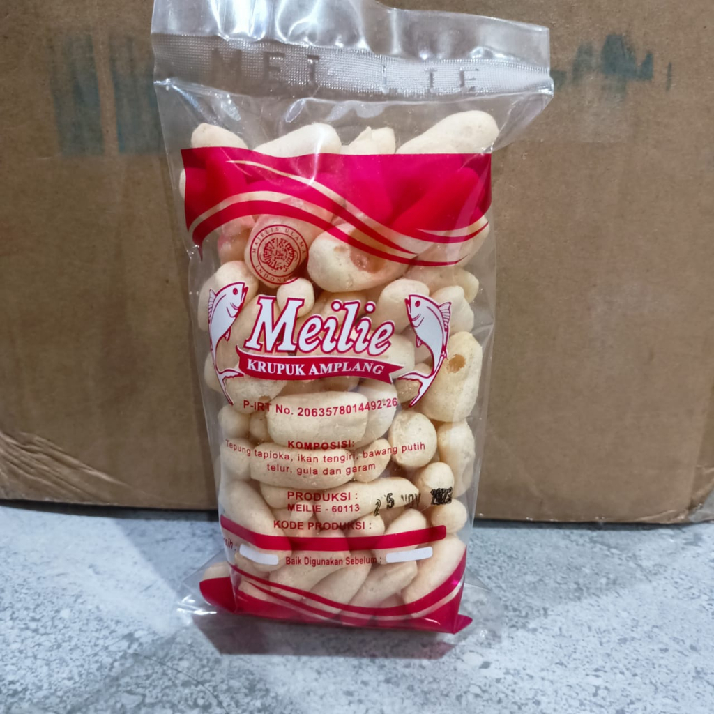 

Amplang Meilie/Kuku Macan Meilie/Kerupuk - 77gr