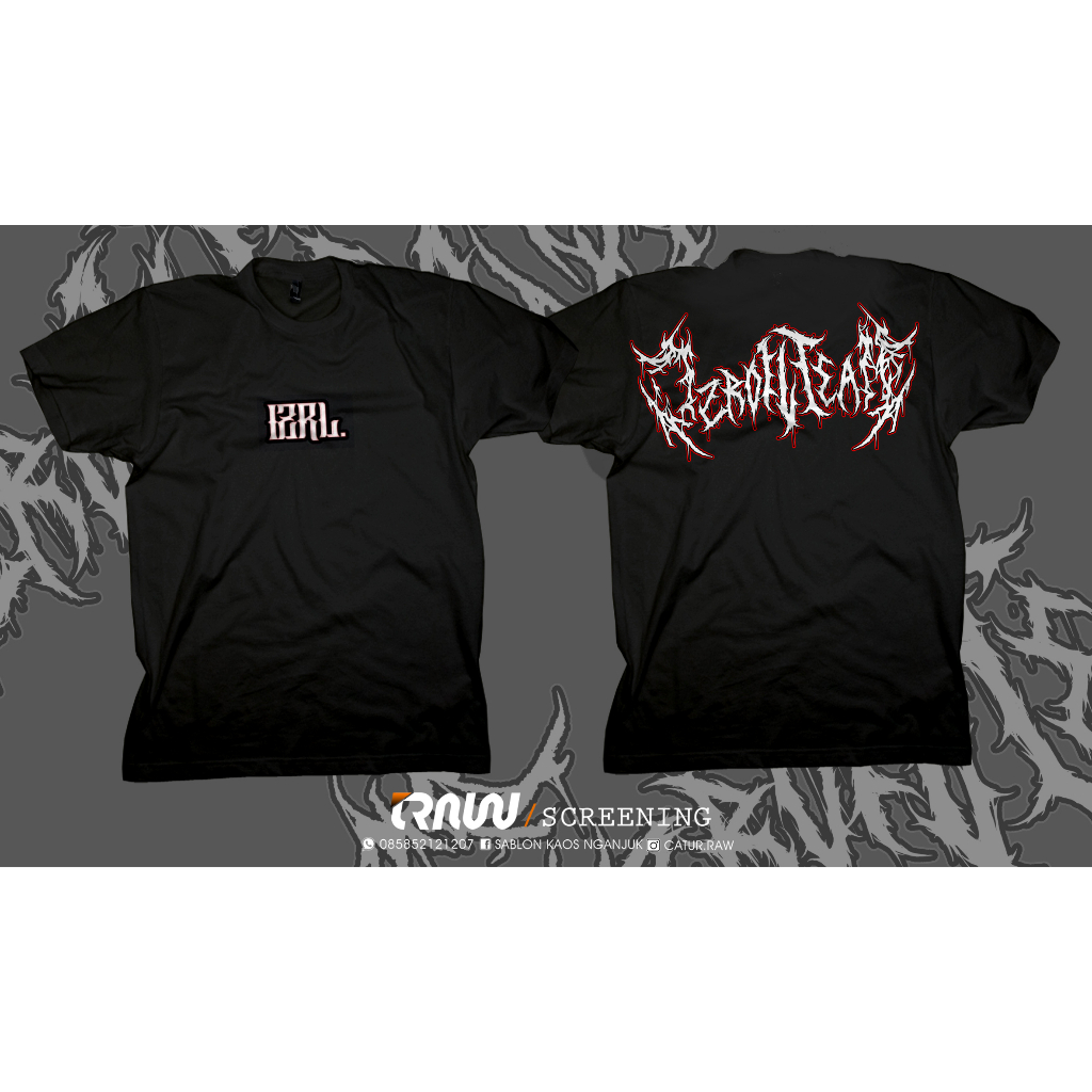 kaos sablon izroil team cotton combed 24 s plastisol