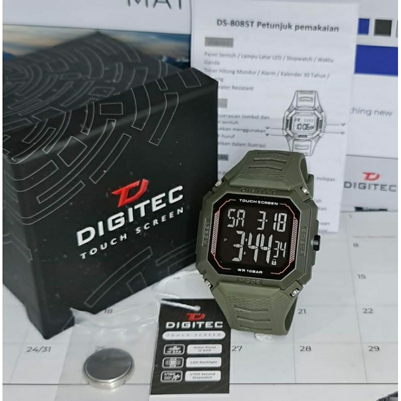 DG 8085 JAM TANGAN ORIGINAL DIGITEC 8085 TERLARIS TAHAN AIR DIGITAL