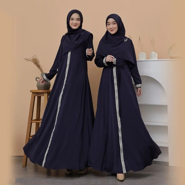 Gamis Hitam Polos Abaya Hitam Abaya Turkey Abaya Basic Gamis Busui Gamis Putihi Polos Gamis Modern Gamis Wanita Terbaru FH22