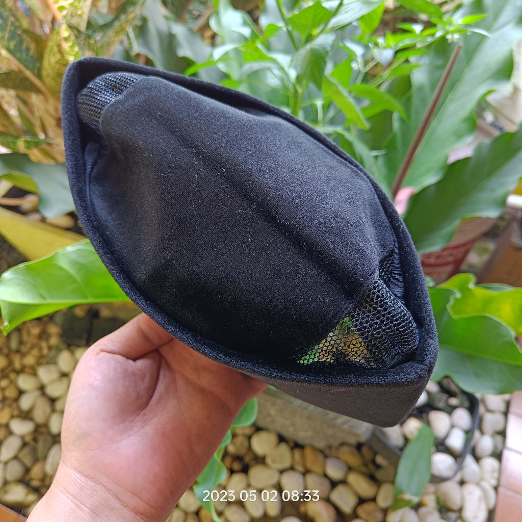 Peci Songkok Hitam Polos AC Anak/Dewasa Al Ihsan