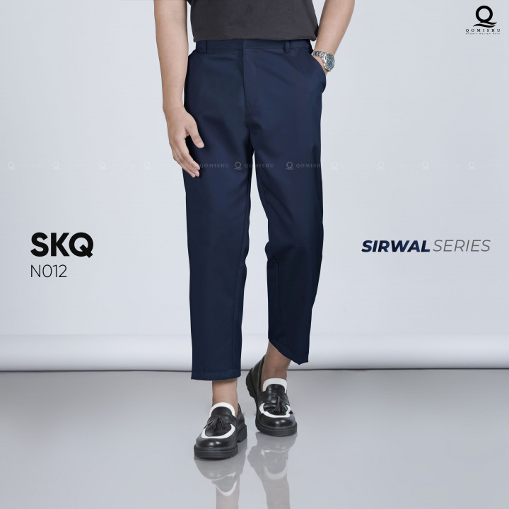 QOMISHU Celana Sirwal Kantor Pria Formal Office Pants Kasual Elegan SKQ