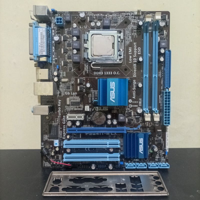 Paket Moba Mainboard G41 + Core 2 Quad