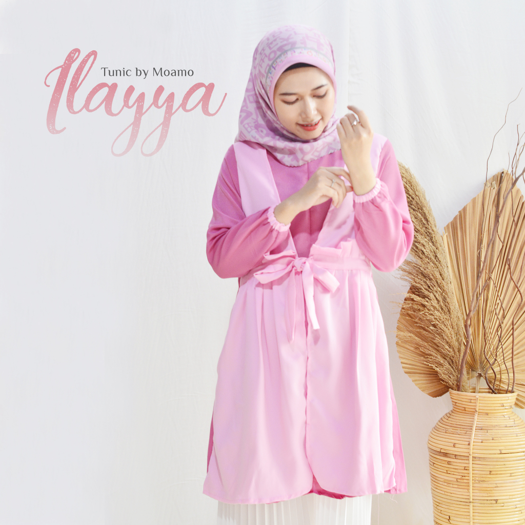 Baju Muslim Tunic Ilayya Series Blouse