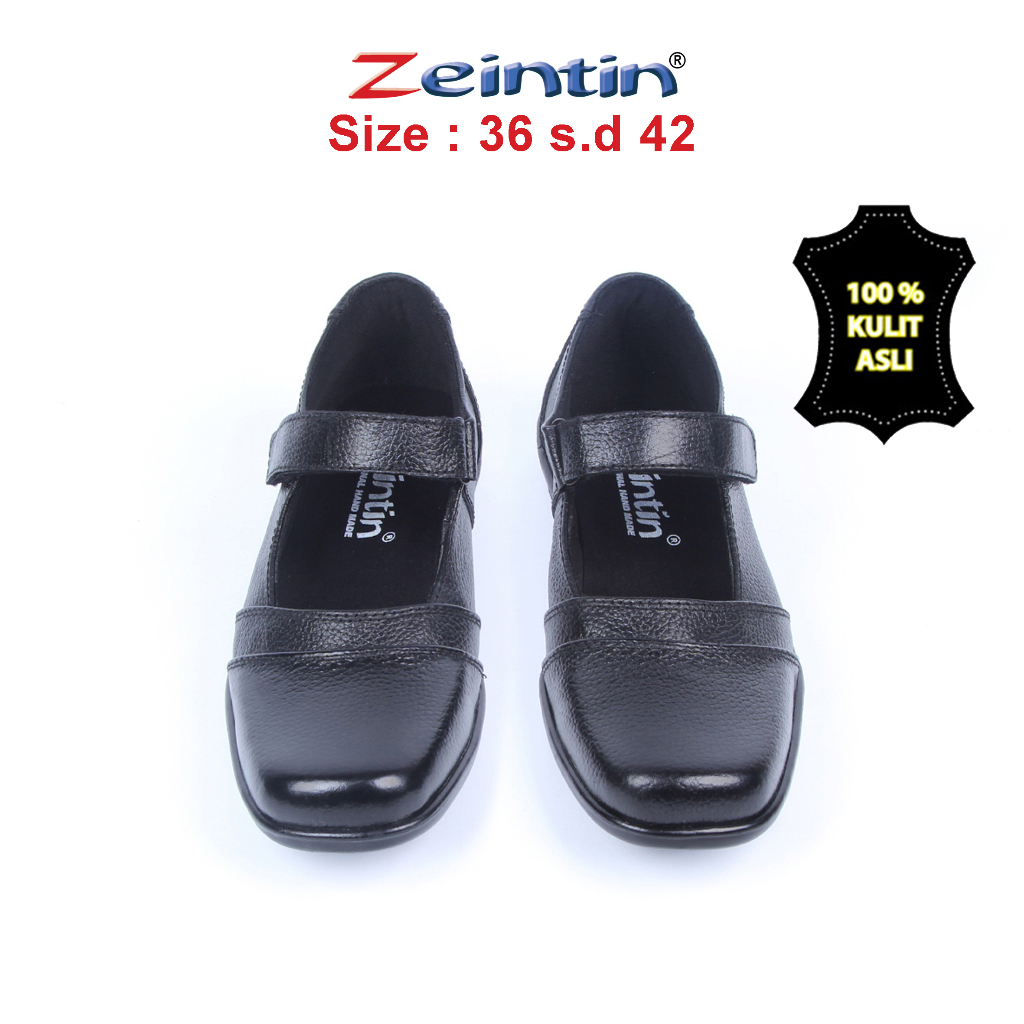 Zeintin - Sepatu Wanita Bahan Kulit Sapi Asli Sepatu Sepatu Paskibra Perempuan Sepatu Kulit Original Zeintin BJ