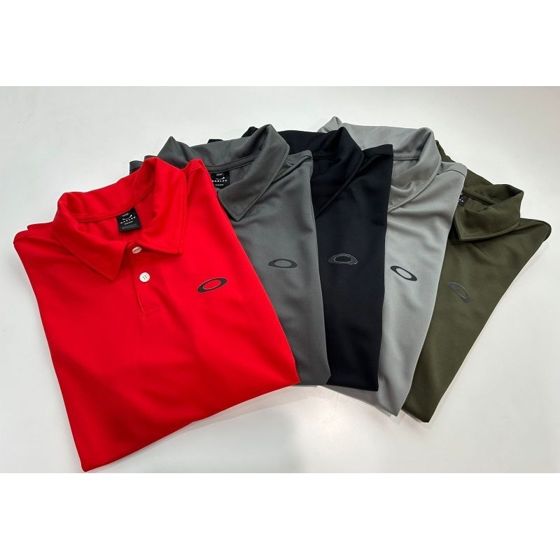 Oak** basic logo polo shirt