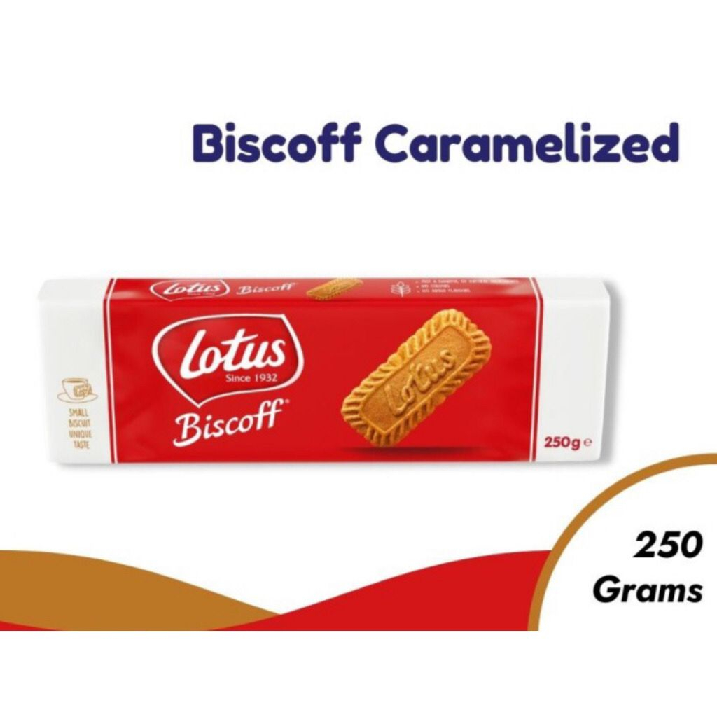 

Lotus Biscoff BISCUITS 250gr Biskuit Biscoff Caramel