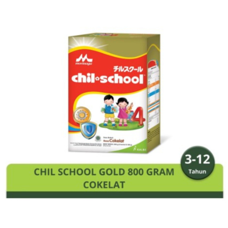 

Chil School Gold Cokelat 800 Gram | Susu untuk Usia 3-12 Tahun