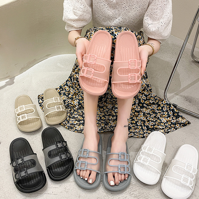 SEXY SECRET SW673 Sandal Wanita Karet Jelly Belance Wanita Import sendal Slop EVA Empuk Anti Licin cod