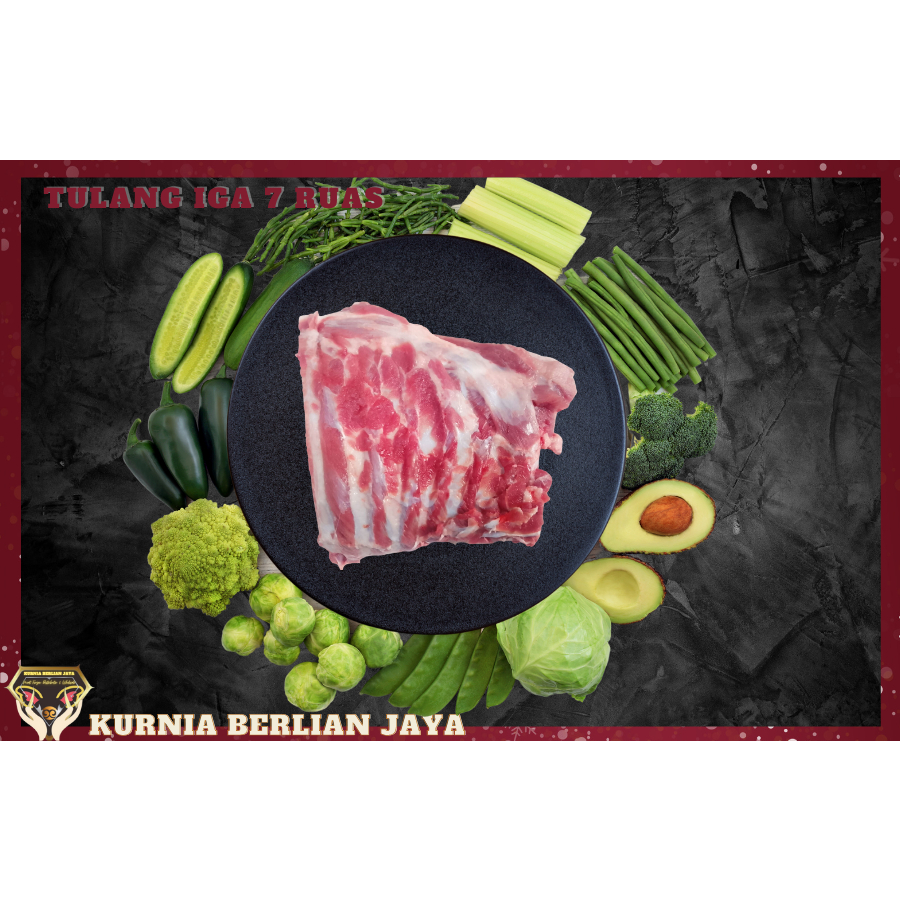 

Tulang Iga 7 Ruas Babi bakut