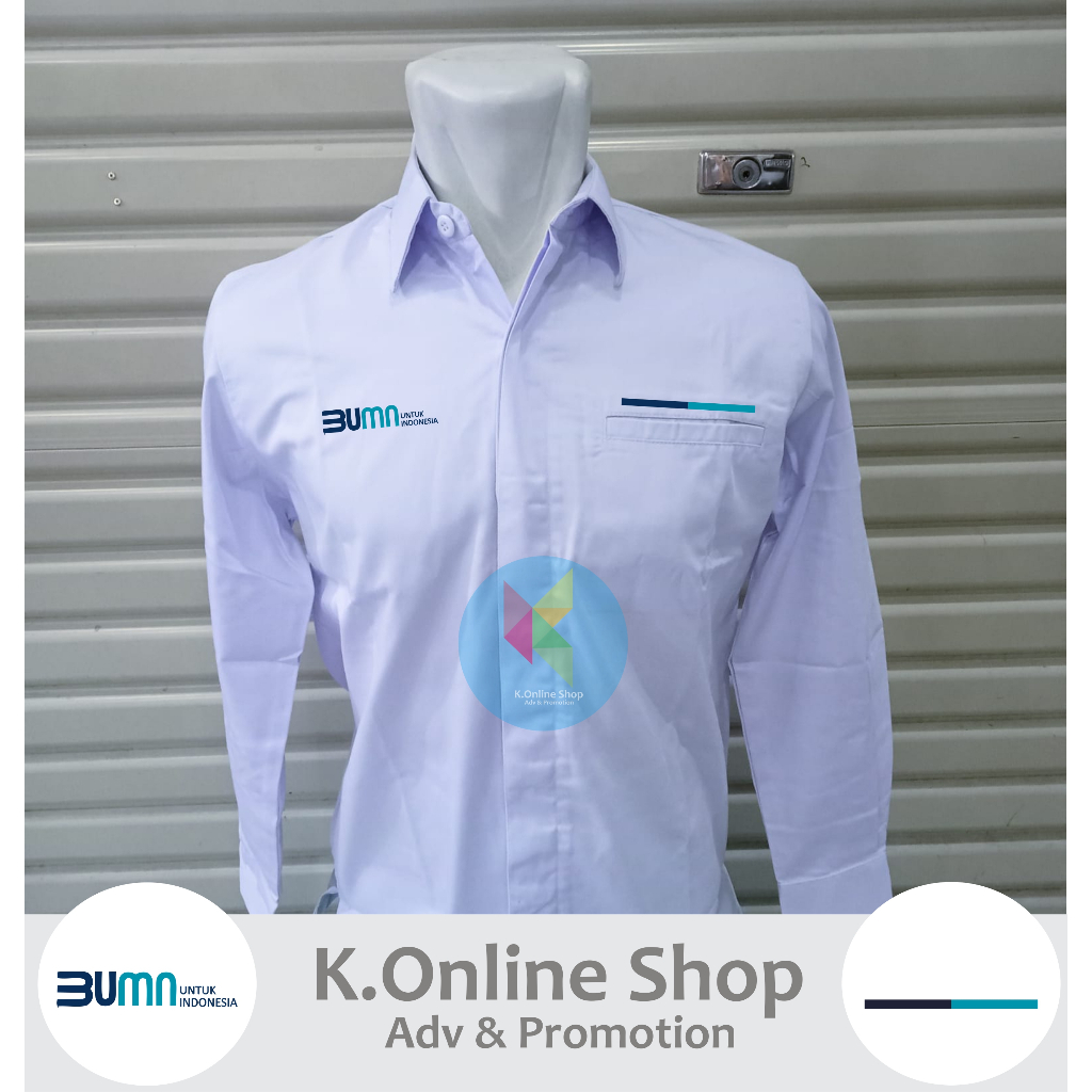 kemeja BUMN Seragam BUMN Baju BUMN lengan panjang