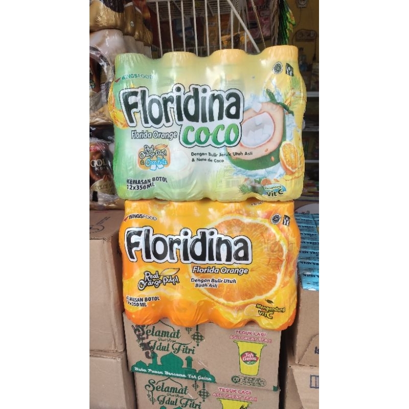 

floridina 350ml 1 pak isi 12 botol