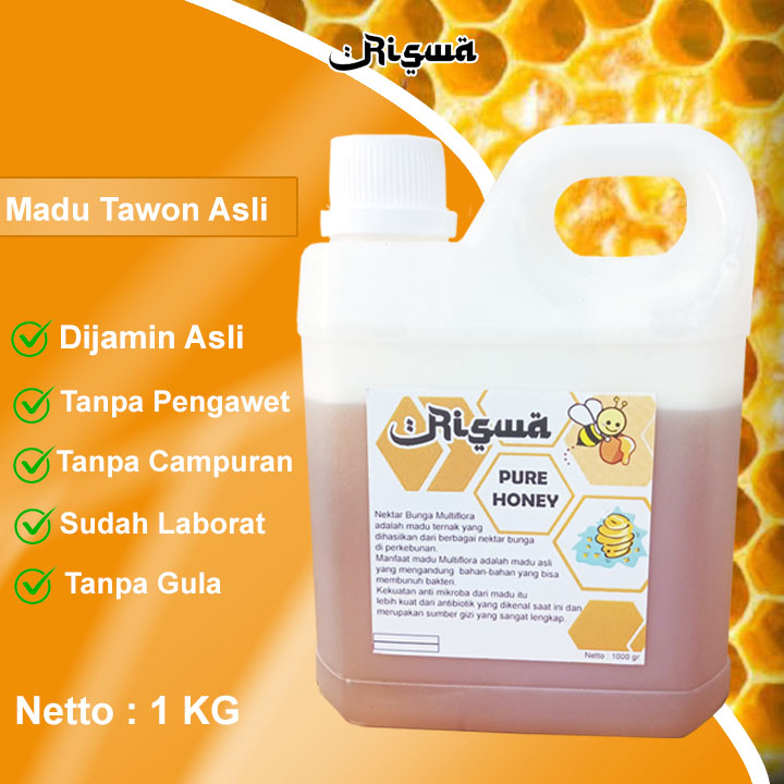 Madu Murni Asli 100% Original Tanpa Campuran 1kg Multiflora Murah Mentah Nusantara Sehat Tanpa Sarang Hutan Suka Randu Beeye Kurma Sumbawa Gholiban Jamkorat Biomagg hdi Vitomata 69 Honey Tava Gerd Trigona Urai Ruqyah