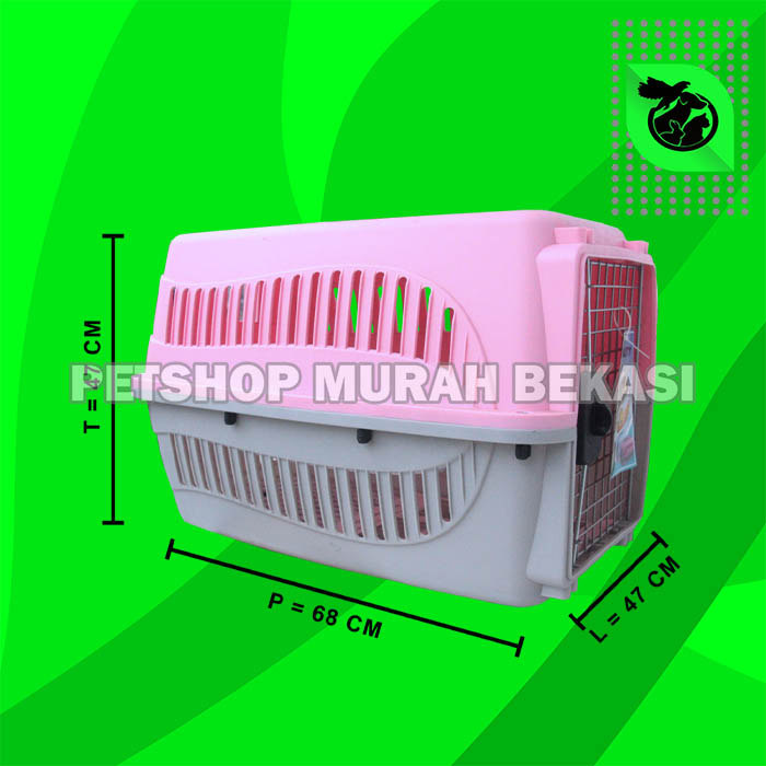 PET CARGO travel Kennel Box S kandang murah kucing cat cage