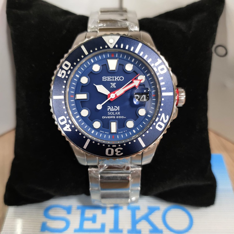 jam tangan pria SEIKO PADI SOLAR,ori bm,batrai,all stell