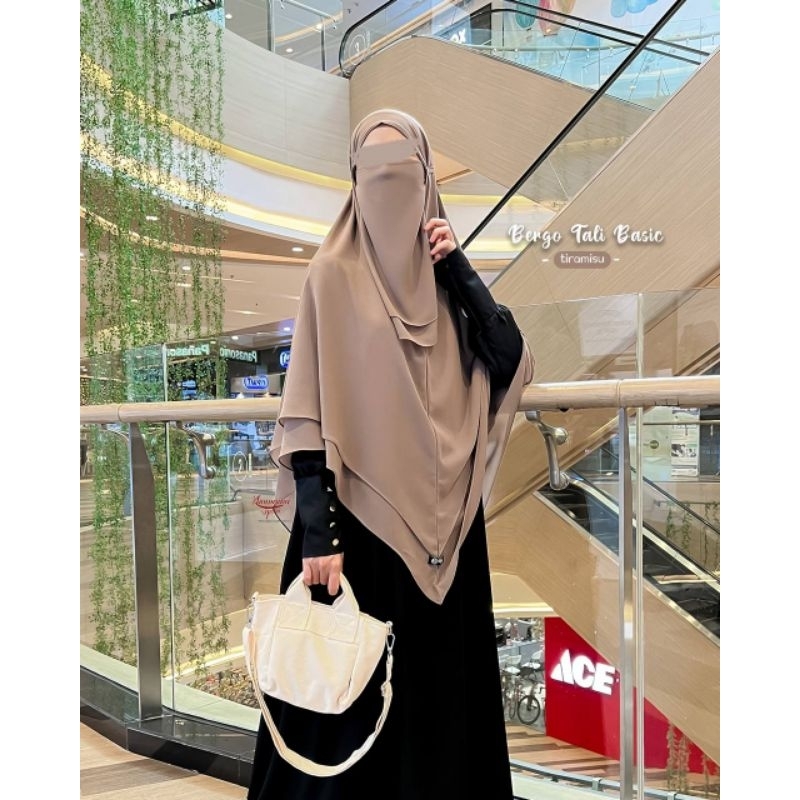 BERGO TALI BASIC DAILY JUMBO FREE CADAR ORI KHUMAIRA SYARI (BISA COD)