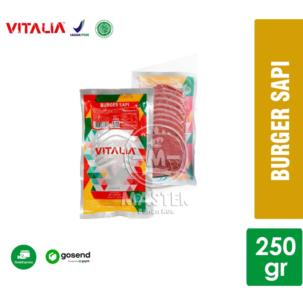 

Vitalia Burger Sapi isi 10 [250 gr] KHUSUS INSTANT