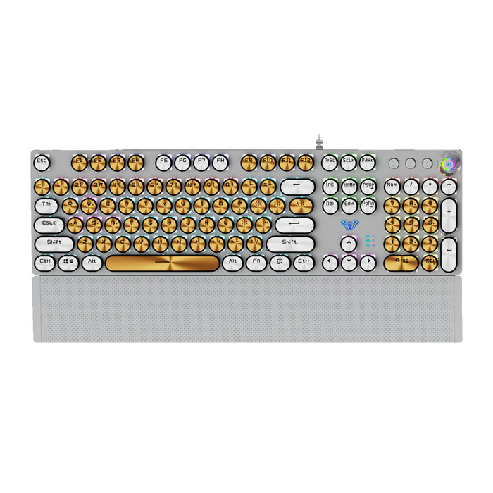 Keyboard Gaming Mechanical AULA F2088 Multimedia Wired - F2088