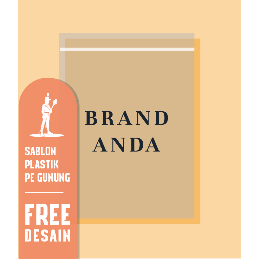 Sablon Plastik Bening Zip | Kemasan Handphone, Makanan, Baju, Hijab, Dll. Free Desain