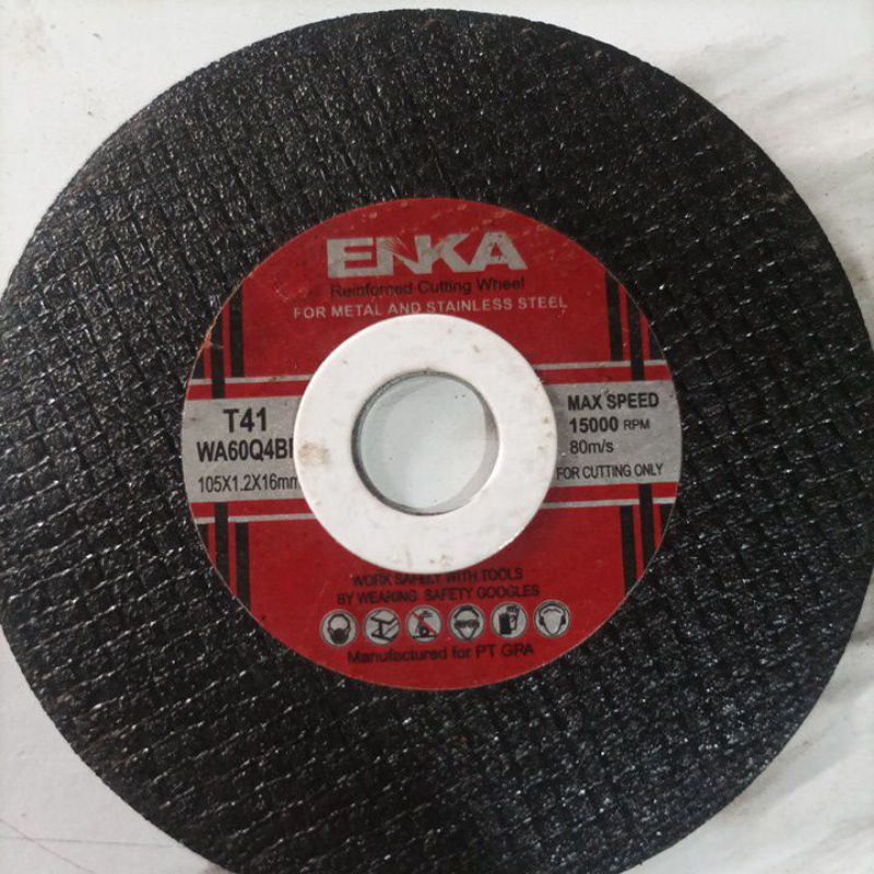 batu gerinda potong 4" enka