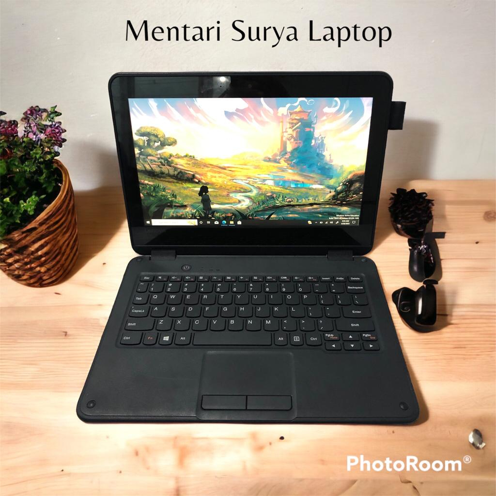 LAPTOP LENOVO THINKPAD YOGA 300E 11E  100E LAYAR 2 IN 1 TOUCHSCREEN  11 INCH MULUS MURAH BERGARANSI