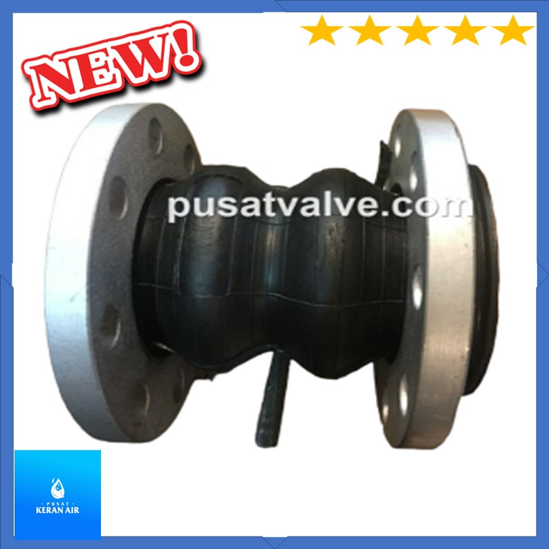 TOZEN RUBBER FLEXIBLE JOINT 4" / PN16 / TWINFLEX
