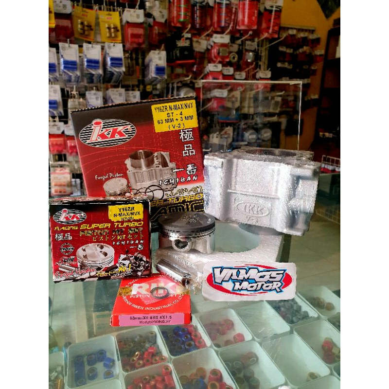 Blok Seher IKK Nmax Aerox 63 mm  Ceramic ST-4(V2) Up 3mm