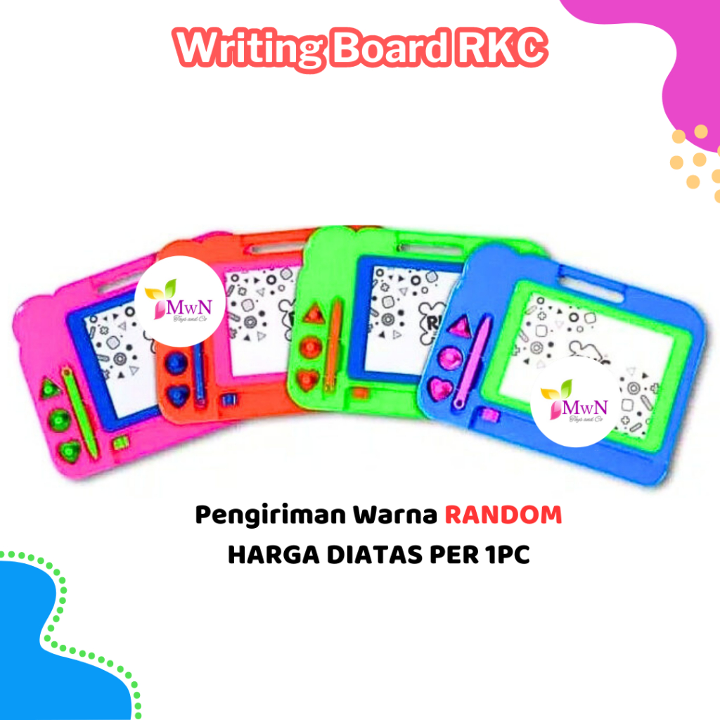 mwn.toys Mainan Papan Tulis Magnet Hapus - RKC 01001-1