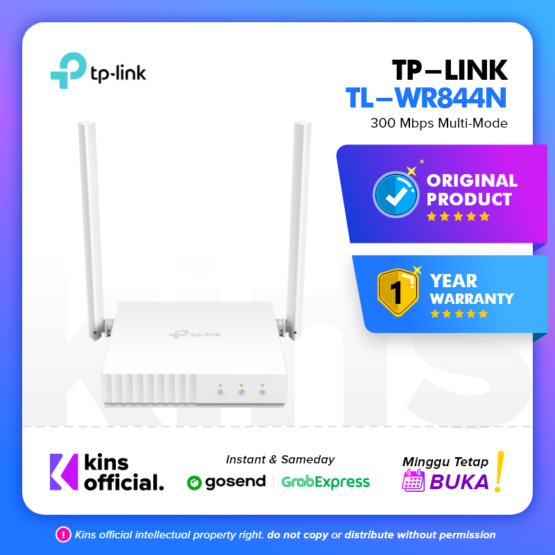 TP-Link TL-WR844N 300Mbps Access Point Wi-Fi Router Tplink WR844N