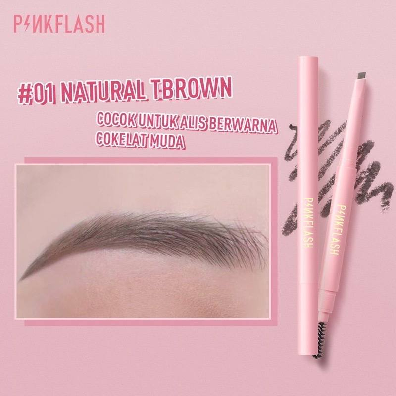 [MS] PINKFLASH OHMYEMOJI EYEBROW WATERPROOF LONG WEAR