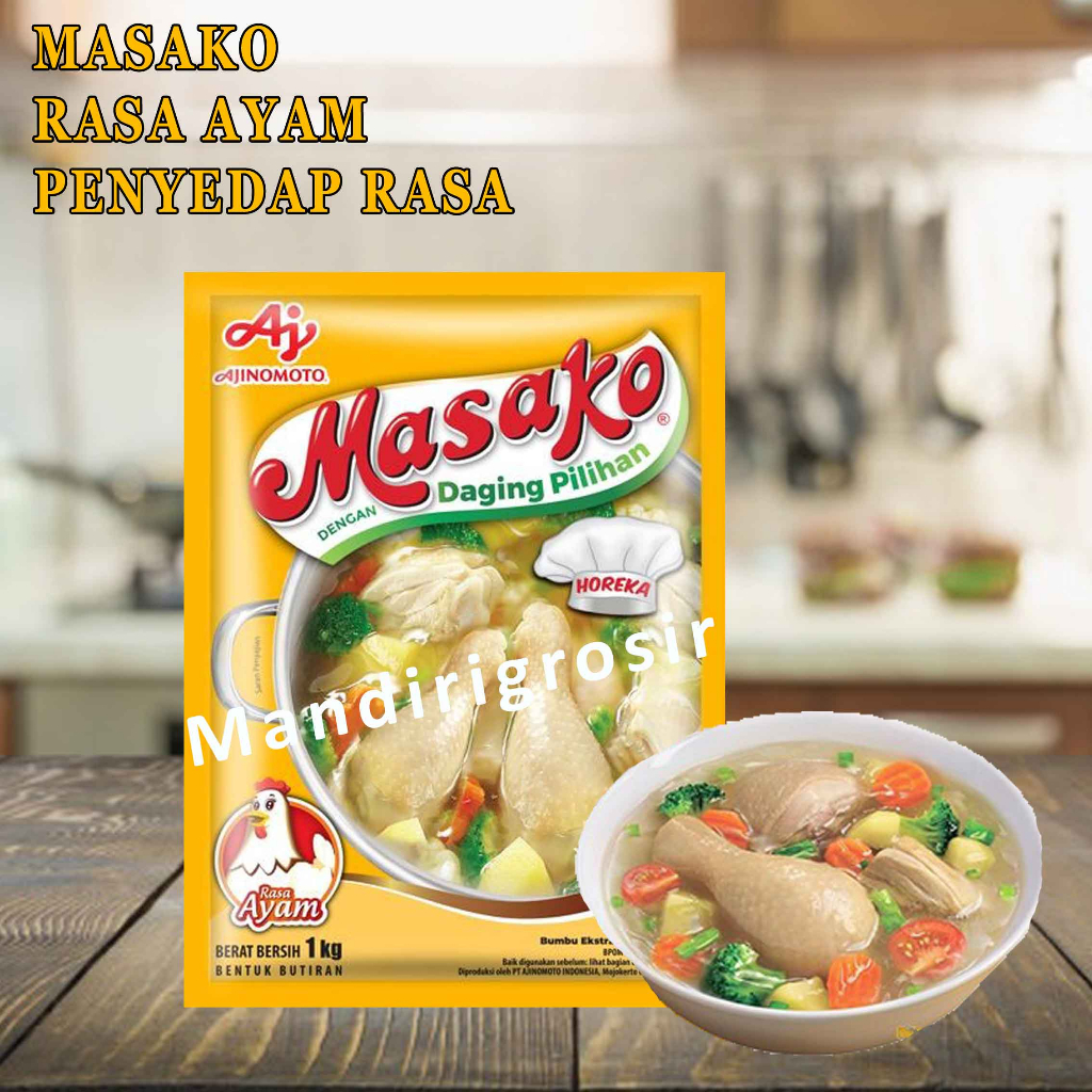 MASAKO DENGAN DAGING AYAM PILIHAN 1kg