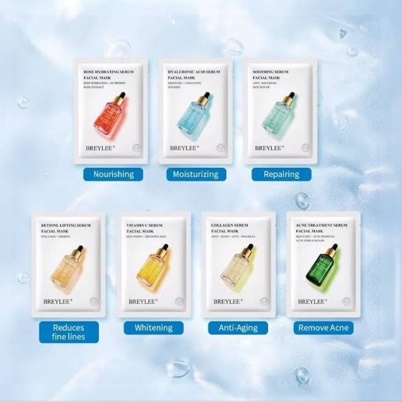 BREYLEE SHEET MASK SERUM - MASKER BREYLEE
