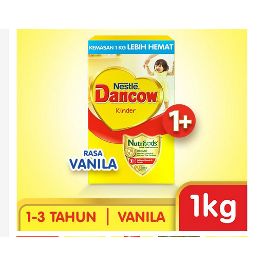 DANCOW 1+ VANILA MADU 1000GR