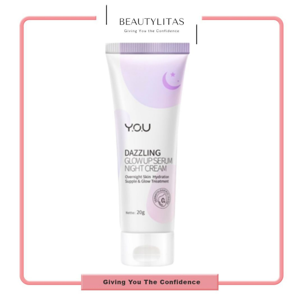 YOU Dazzling Glow up Serum Night Cream 20g