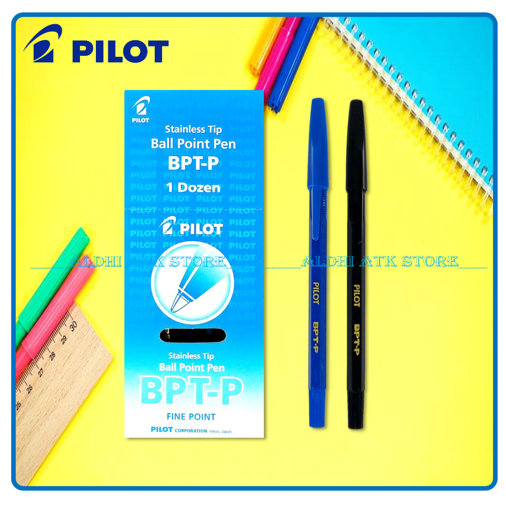 

Pulpen Pilot BPT-P Ball Pen Stainleless Tip