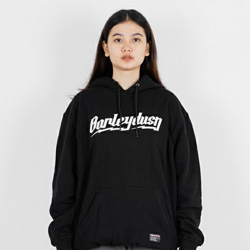 Hoodie Sweater Barley Dvsn Hitam BRLY07 Unisex