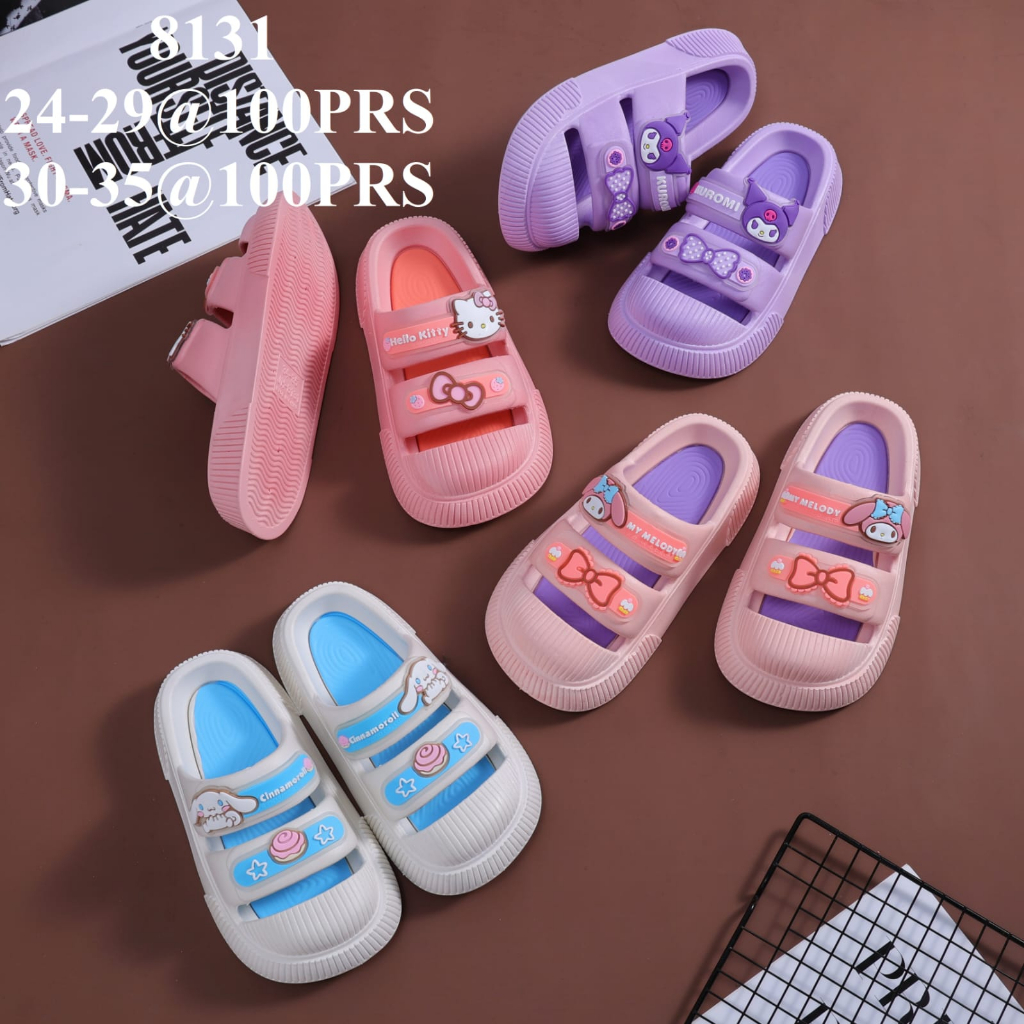 Sandal Anak Perempuan KARTUN 8131- Sandal Import Jelly Terbaru