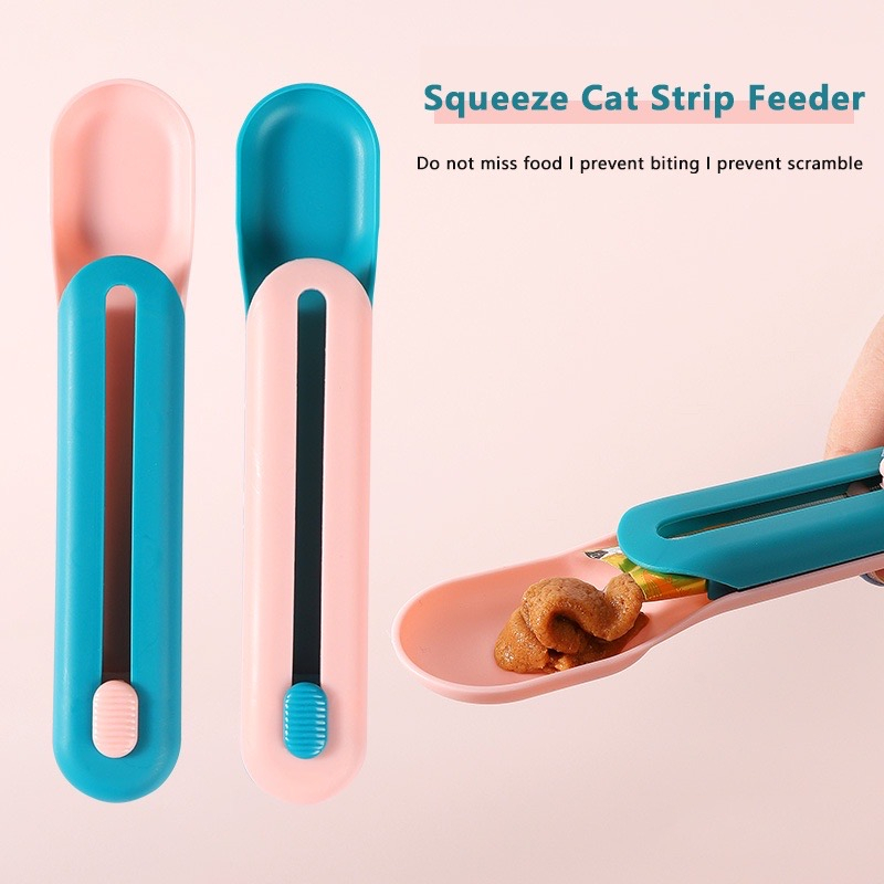 SENDOK SQUEEZE - Sendok Dispenser Makanan Cair Kucing Anjing Kelinci